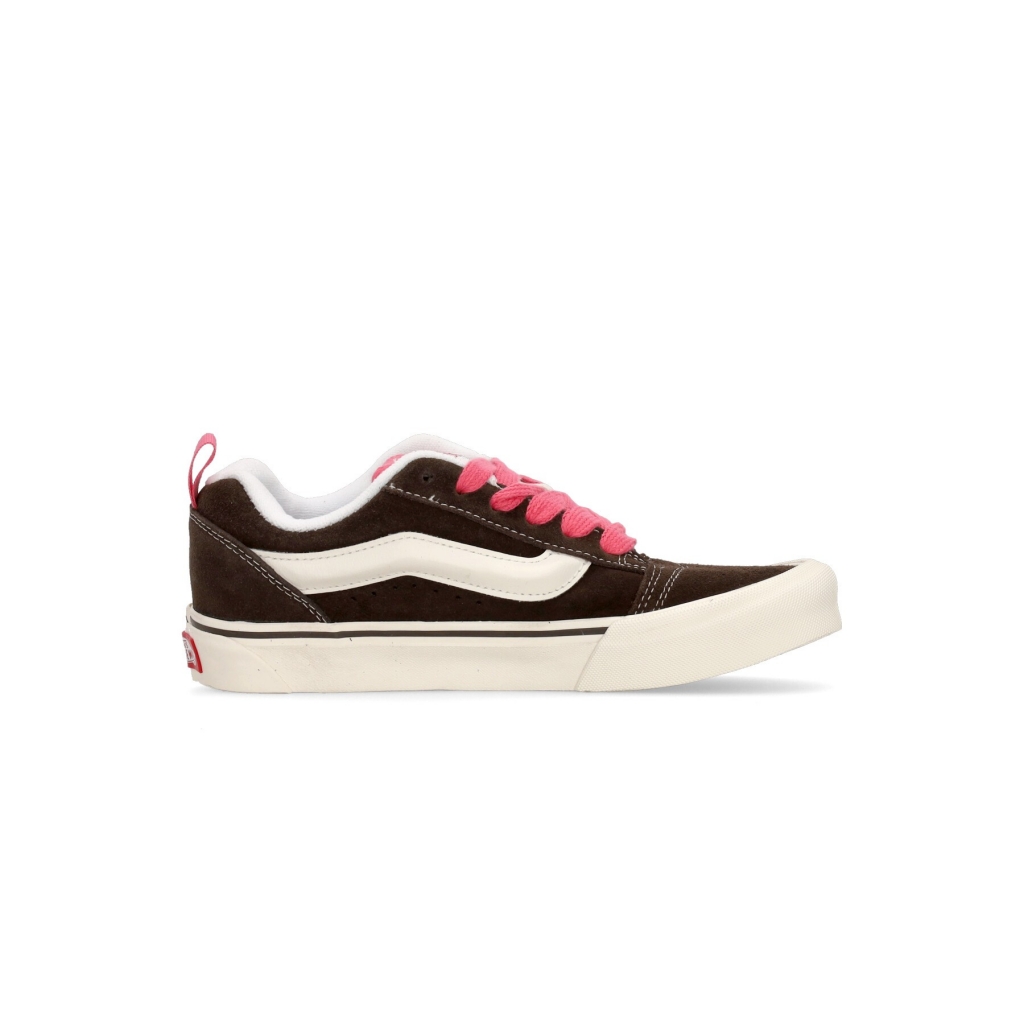 scarpa bassa donna knu skool w RETRO COLOR BROWN/TRUE WHITE