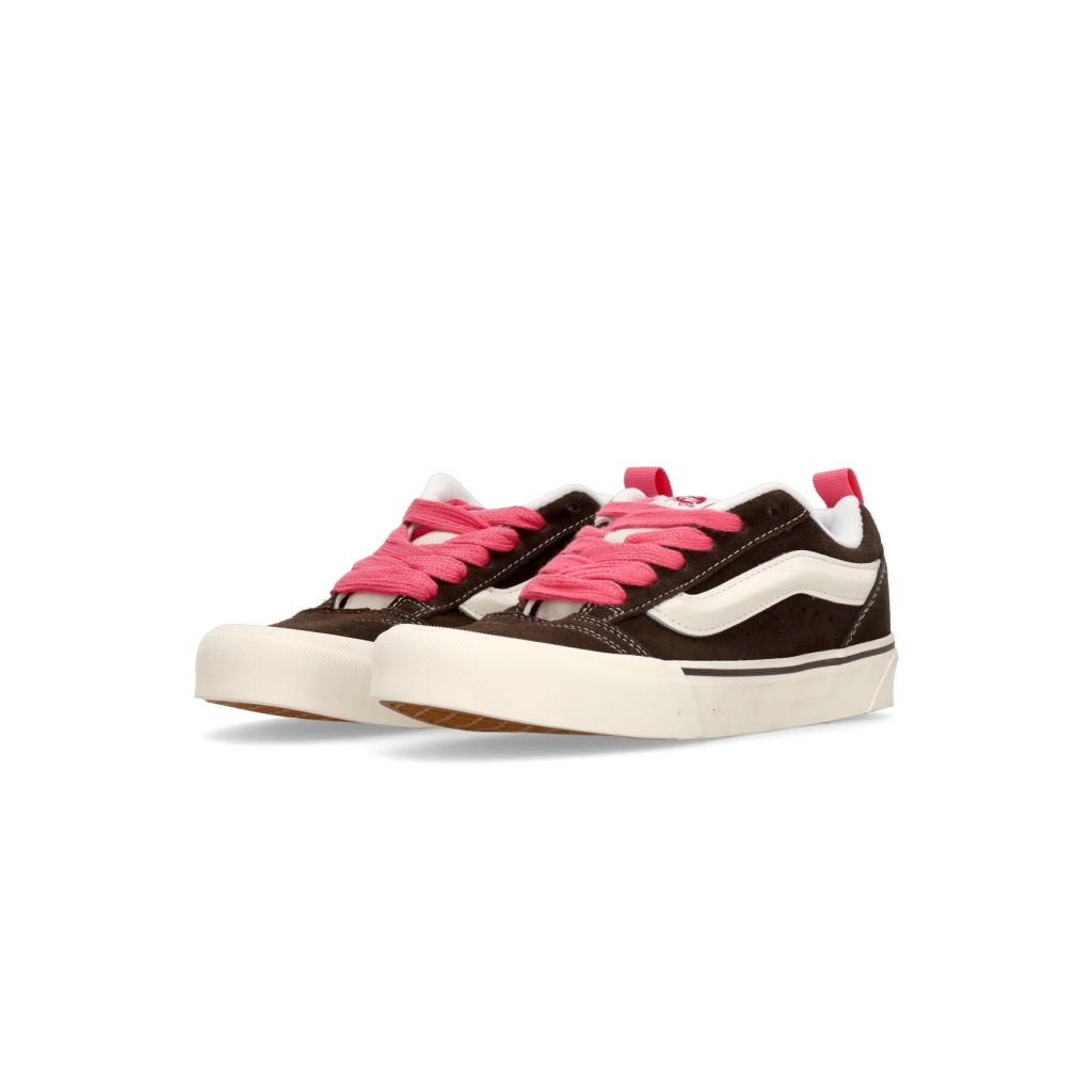 scarpa bassa donna knu skool w RETRO COLOR BROWN/TRUE WHITE