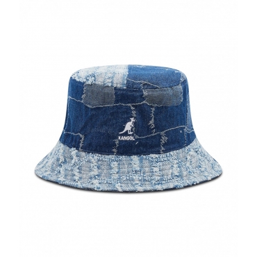 Denim bucket hat blu