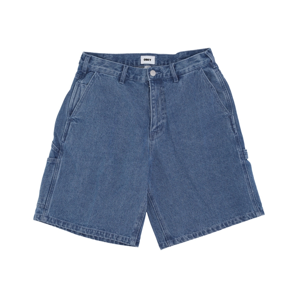 jeans corto uomo bigwig denim carpenter short LIGHT INDIGO