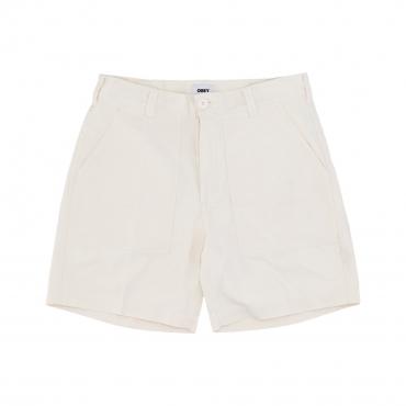 pantalone corto uomo utility short UNBLEACHED