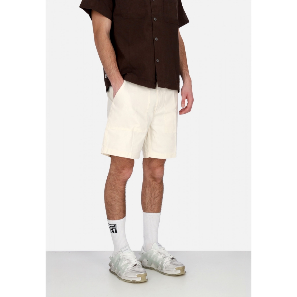 pantalone corto uomo utility short UNBLEACHED