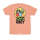 maglietta uomo obey was here classic tee CITRUS