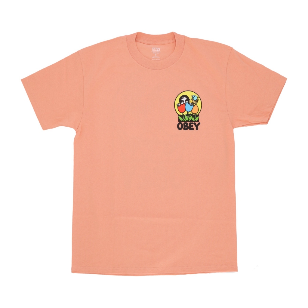 maglietta uomo obey was here classic tee CITRUS