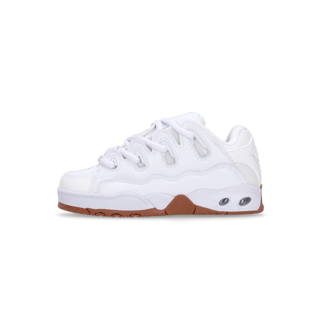 scarpe skate uomo d3 og WHITE/WHITE/GUM