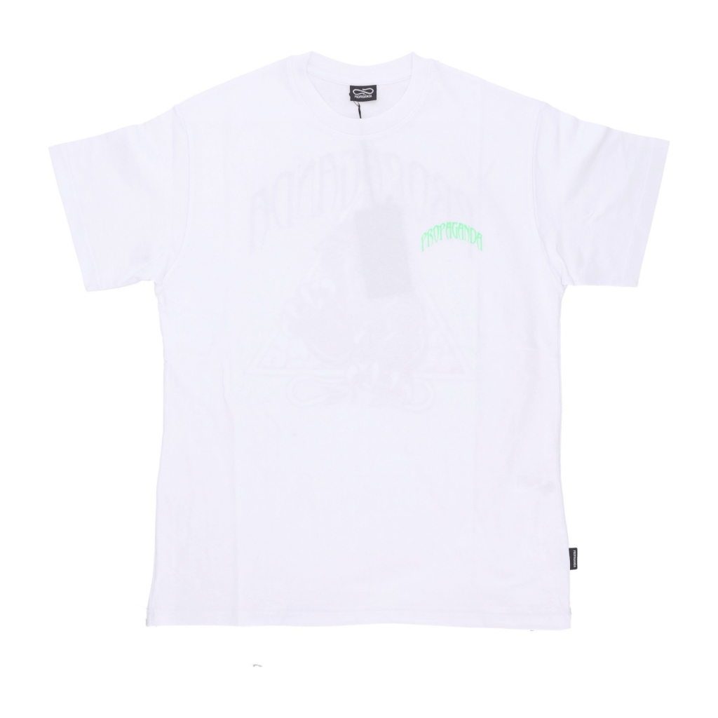 maglietta uomo triangle panther tee WHITE