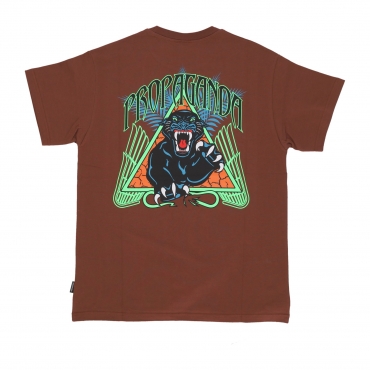 maglietta uomo triangle panther tee MINK BROWN