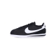 scarpa bassa donna w cortez BLACK/WHITE