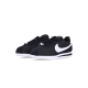 scarpa bassa donna w cortez BLACK/WHITE