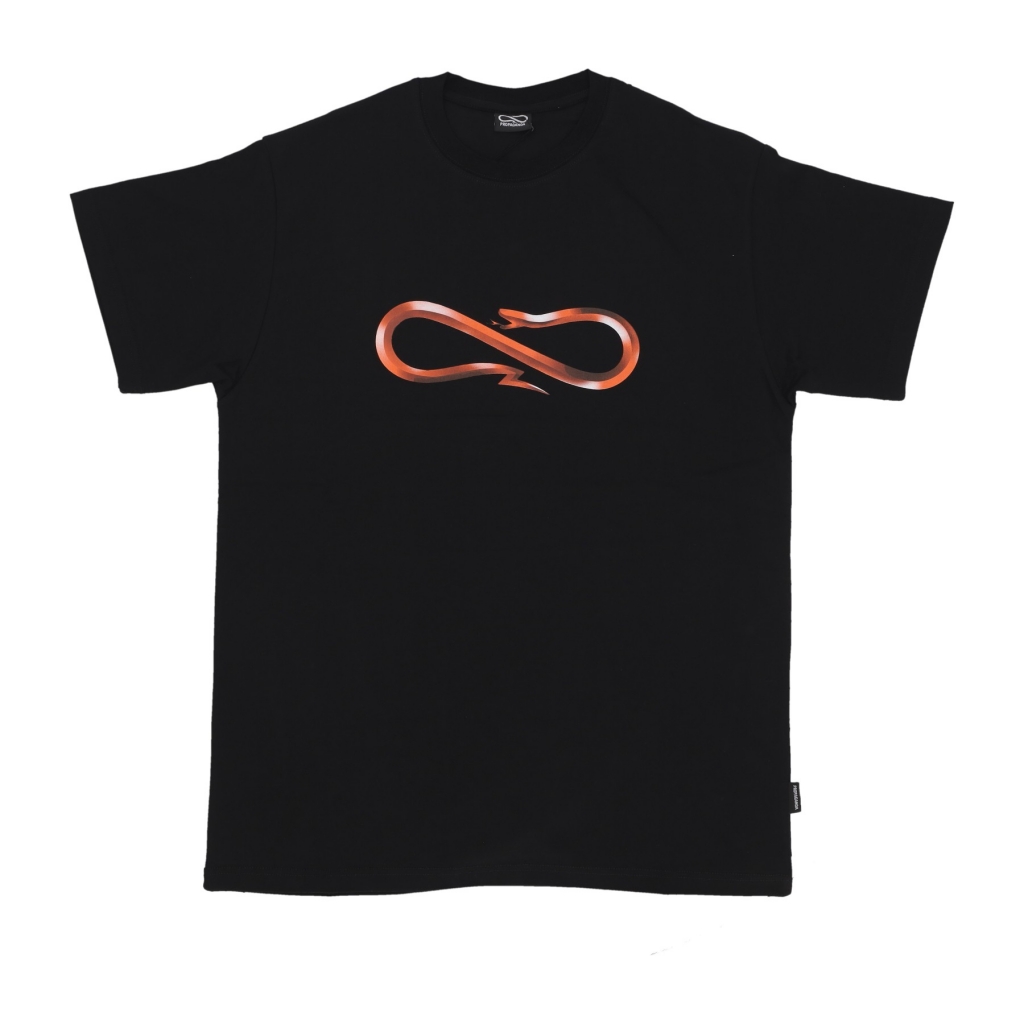 maglietta uomo logo steel tee BLACK