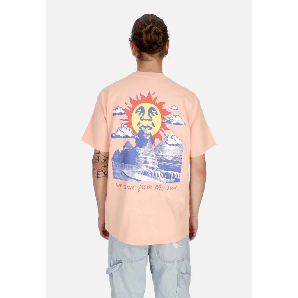 maglietta uomo we come from the sun heavyweight tee PEACH PARFAIT