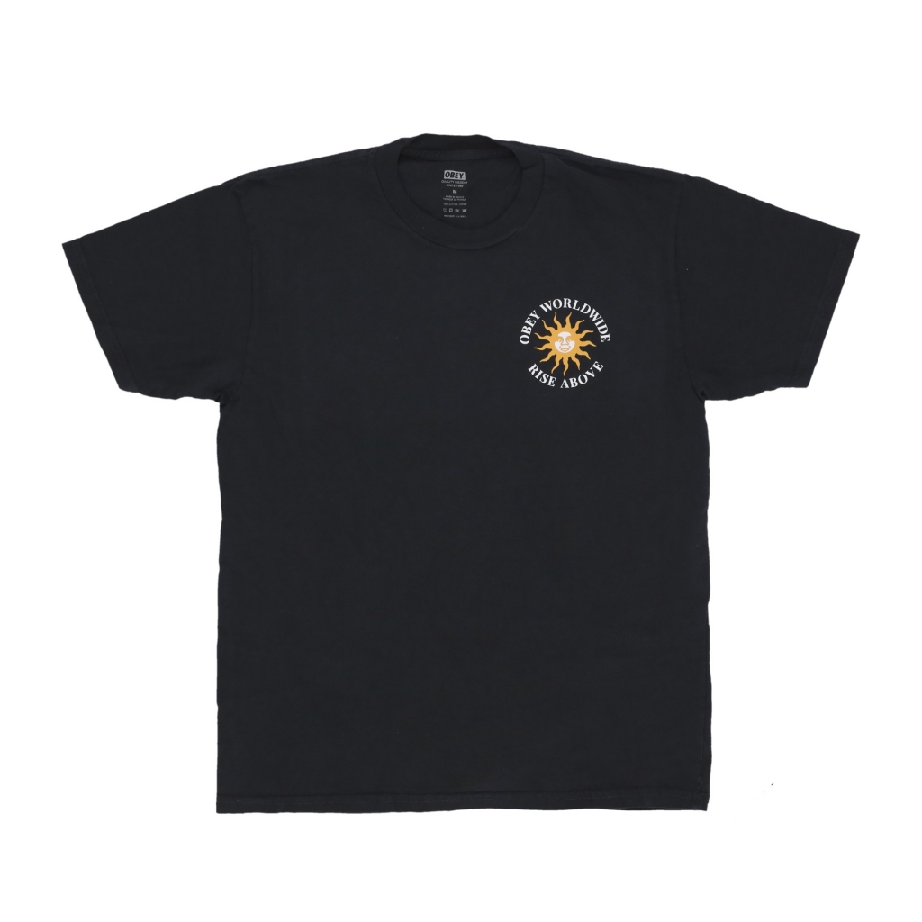 maglietta uomo rise pigment classic tee PIGMENT VINTAGE BLACK