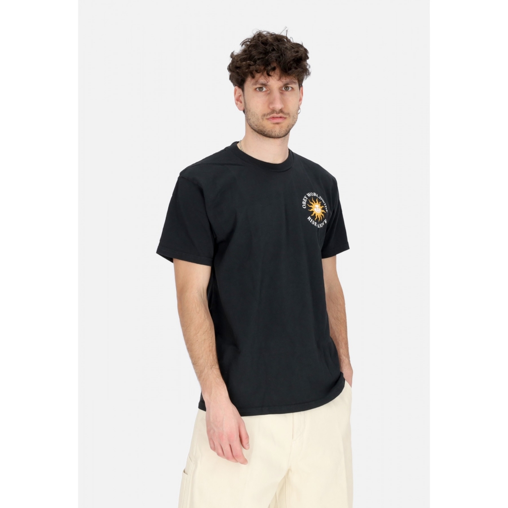 maglietta uomo rise pigment classic tee PIGMENT VINTAGE BLACK