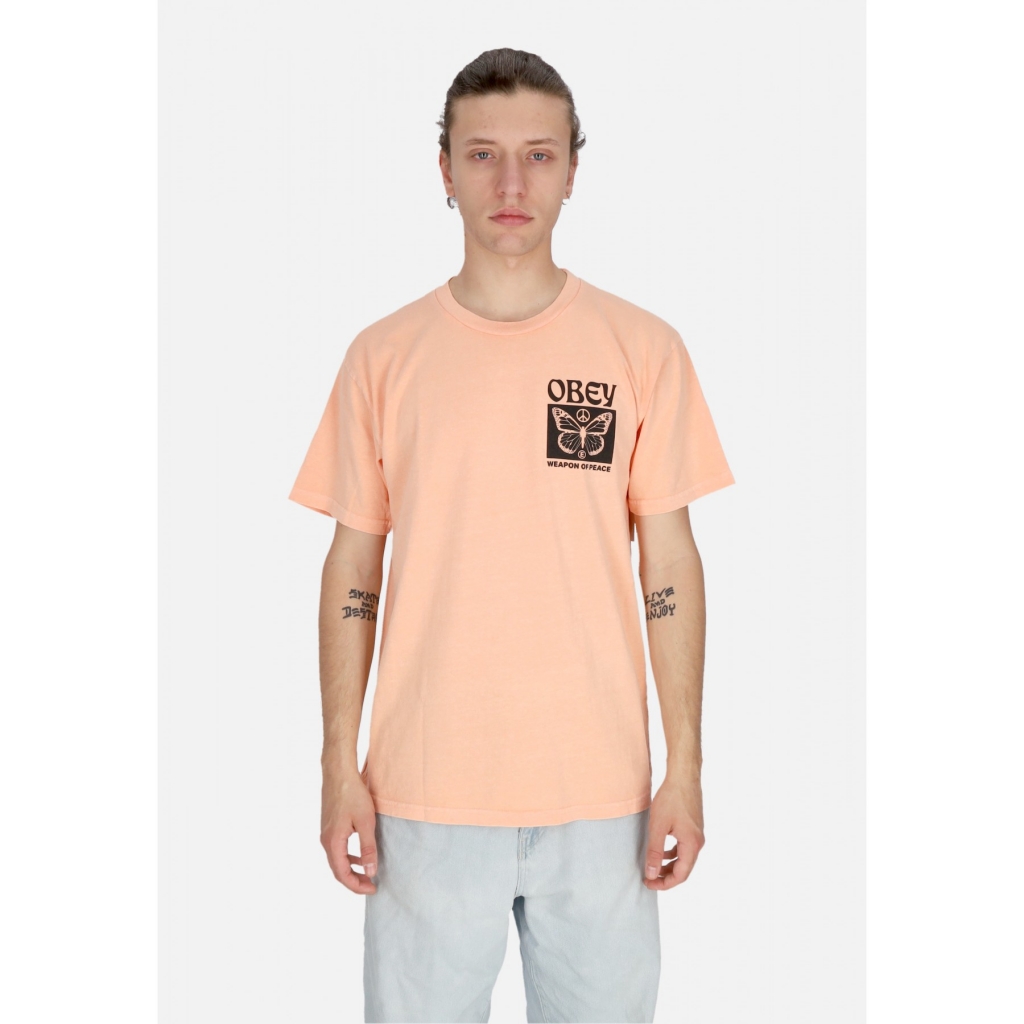 maglietta uomo weapon of peace pigment classic tee PIGMENT PEACH PARFAIT