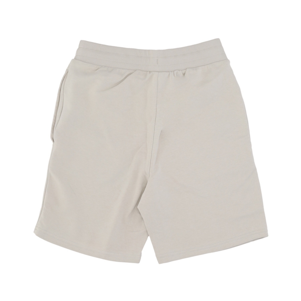 pantalone corto tuta uomo mlb league essentials shorts losdod STONE/EARTH BROWN