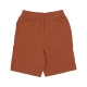 pantalone corto tuta uomo mlb league essentials shorts neyyan EARTH BROWN/STONE