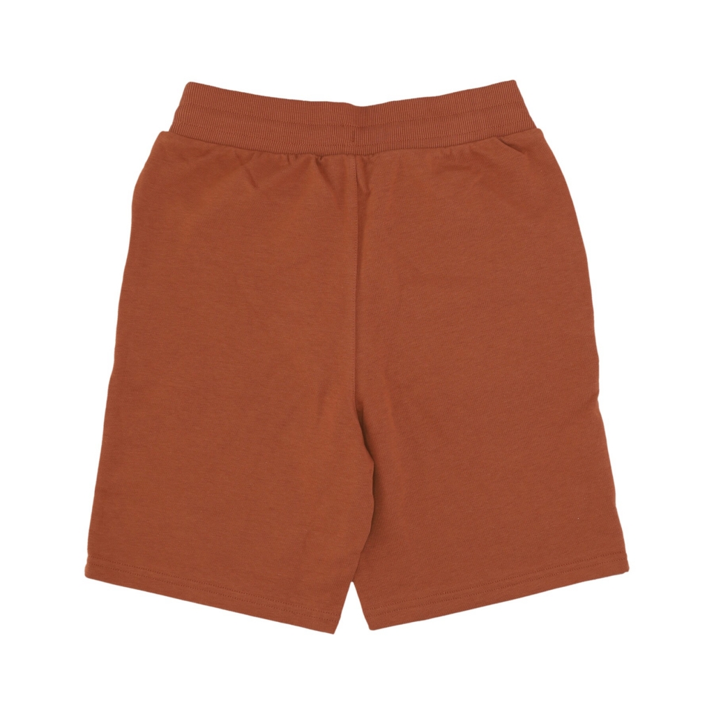 pantalone corto tuta uomo mlb league essentials shorts neyyan EARTH BROWN/STONE