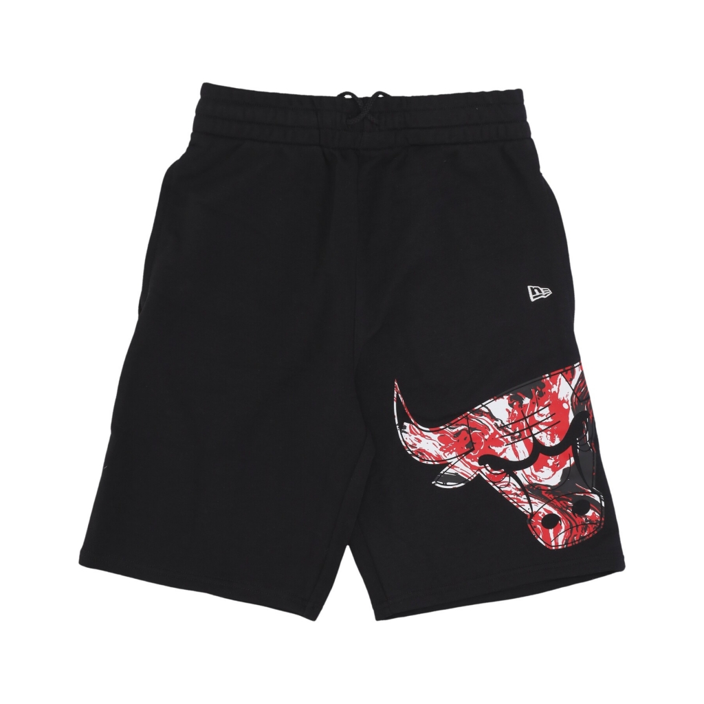 pantalone corto tuta uomo nba infill graphic shorts chibul BLACK/FRONT DOOR RED