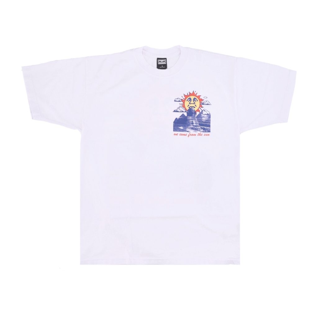 maglietta uomo we come from the sun heavyweight tee WHITE