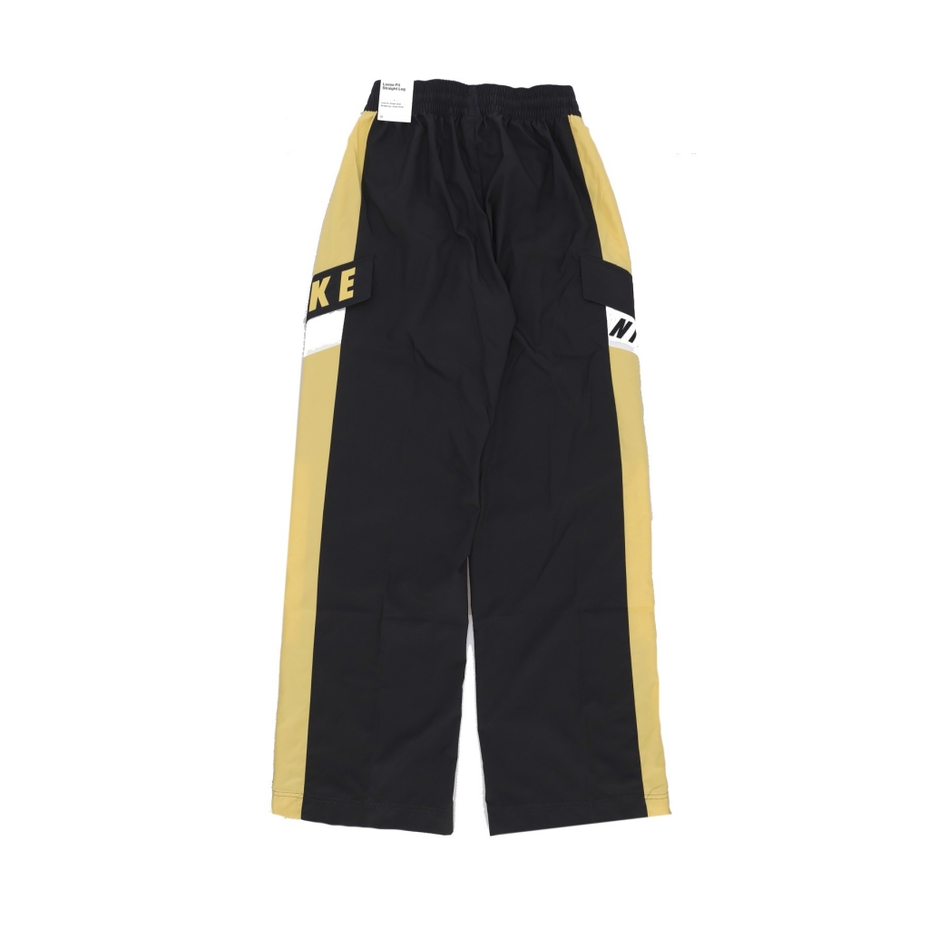 pantalone tuta donna w sportswear high-waisted pant DK SMOKE GREY/SATURN GOLD/WHITE