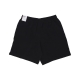 pantalone corto tuta uomo club knit short BLACK/WHITE