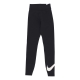 leggins donna w sportswear classics high waisted swoosh legging BLACK/SAIL