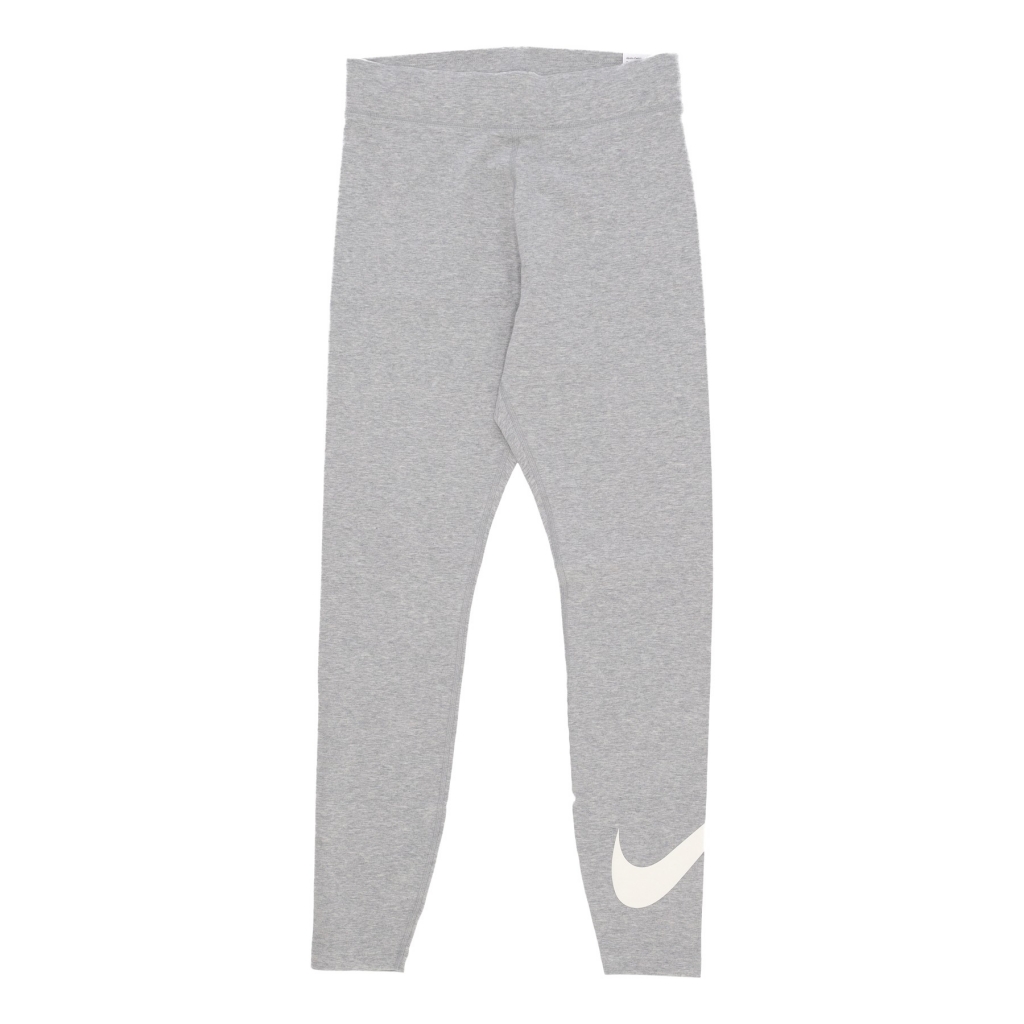 leggins donna w sportswear classics high waisted swoosh legging DK GREY HEATHER/SAIL