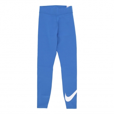 leggins donna w sportswear classics high waisted swoosh legging STAR BLUE/SAIL