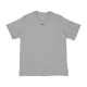 maglietta donna w sportswear essential  lbr tee DK GREY HEATHER/BLACK