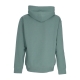 felpa cappuccio uomo heat wave po hoodie SAGE