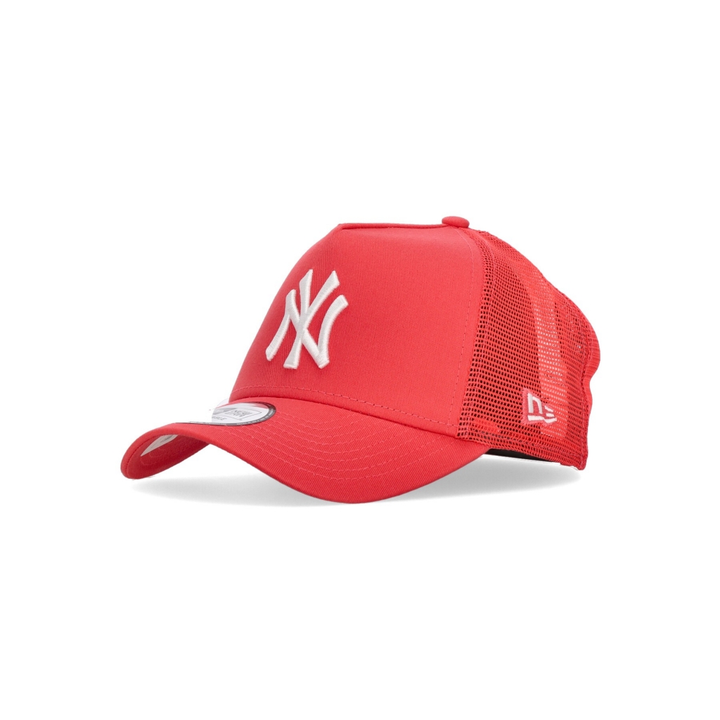 cappellino visiera curva uomo mlb league essential trucker neyyan LUMINOUS RED/LUMINOUS RED