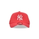 cappellino visiera curva uomo mlb league essential trucker neyyan LUMINOUS RED/LUMINOUS RED