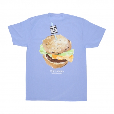 maglietta uomo visual food for your mind classic tee DIGITAL VIOLET