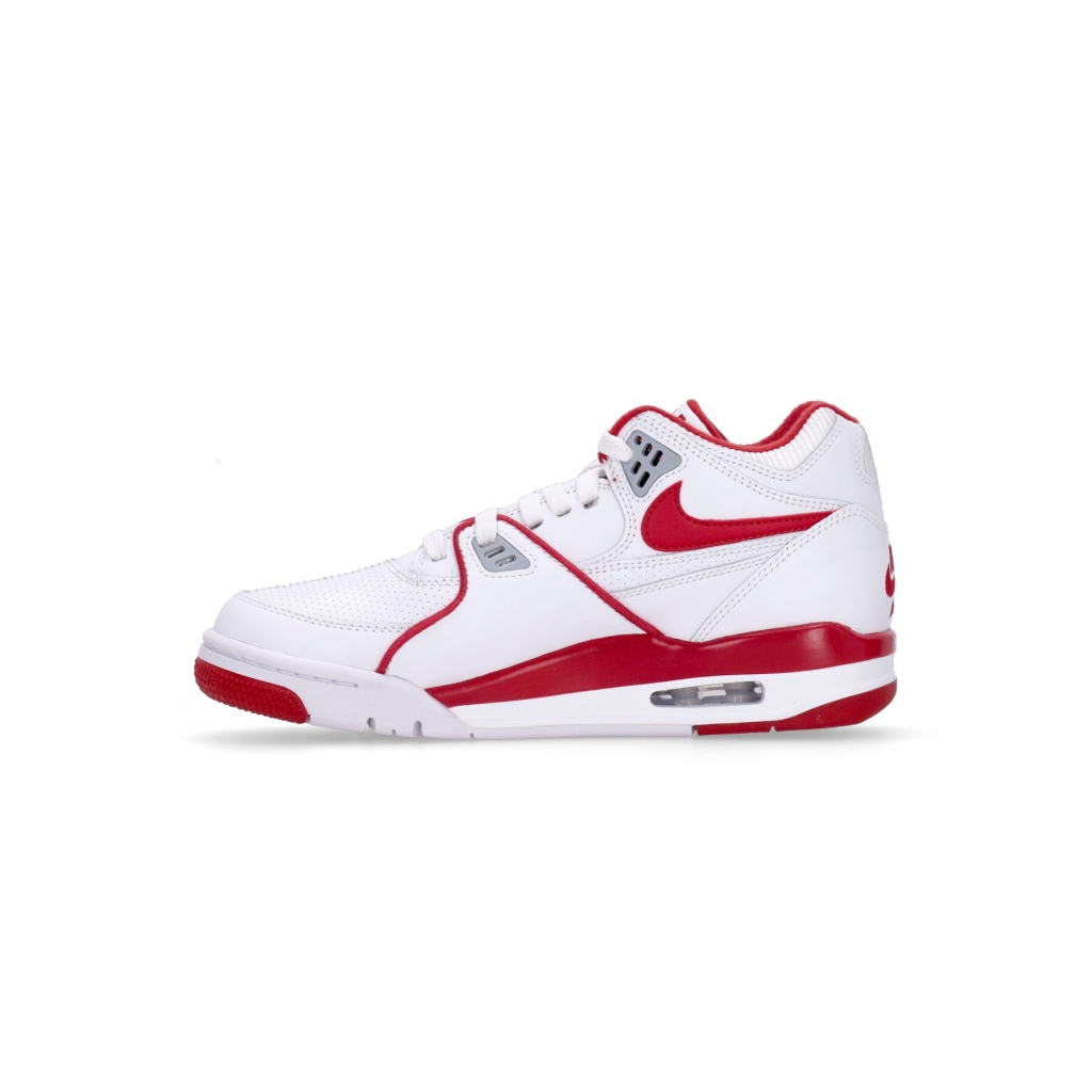 scarpa bassa uomo air flight 89 og WHITE/VARSITY RED/WOLF GREY