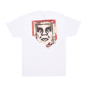 maglietta uomo ripped icon classic tee WHITE