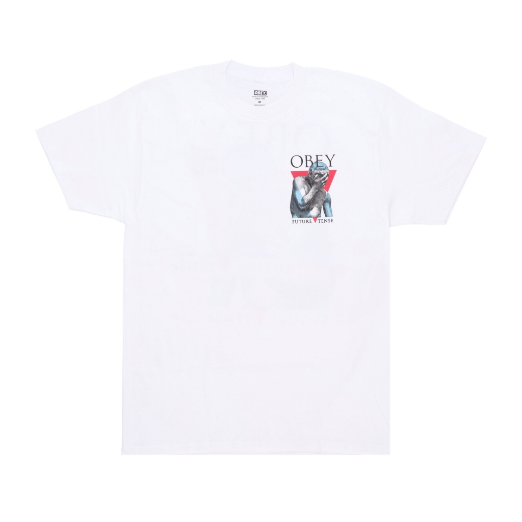 maglietta uomo future tense classic tee WHITE