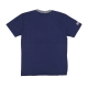 maglietta uomo ncaa jacquard ringer vintage logo tee geohoy NAVY