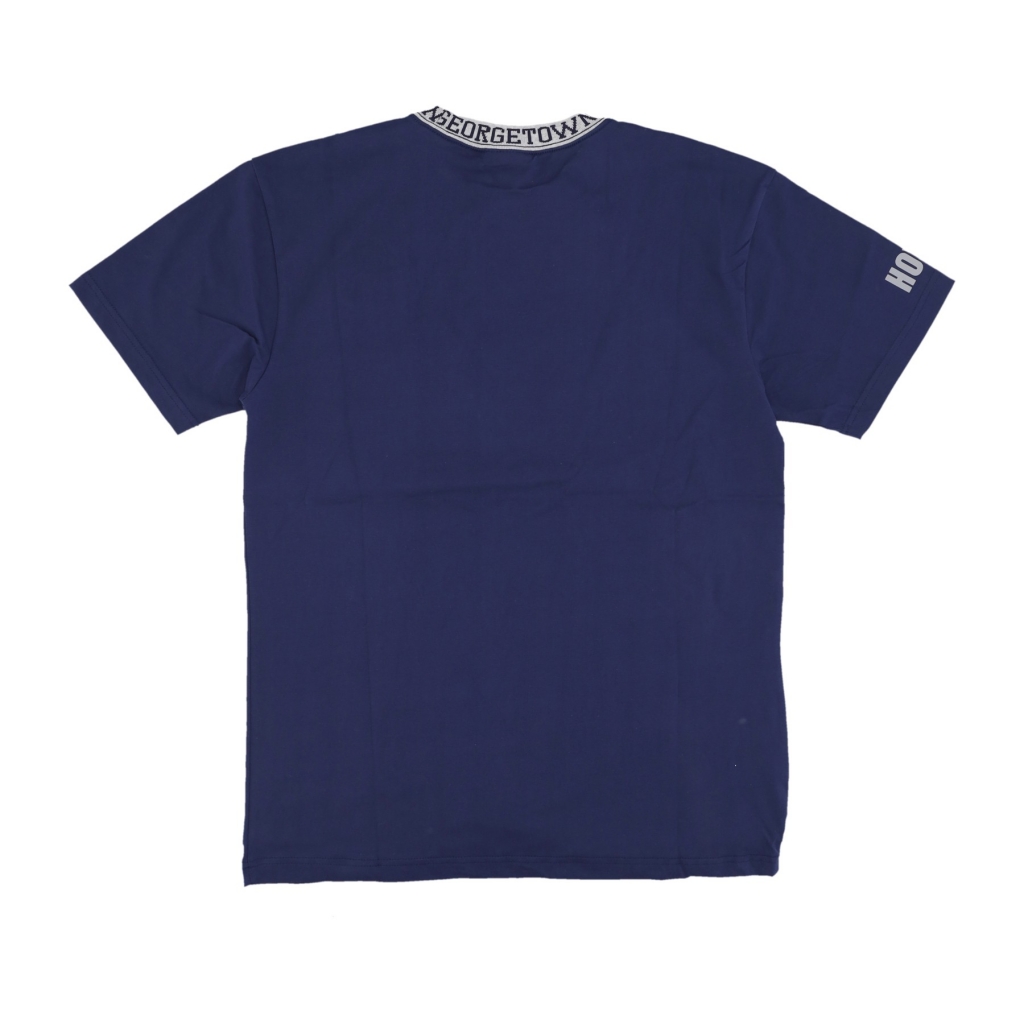 maglietta uomo ncaa jacquard ringer vintage logo tee geohoy NAVY