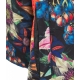 Maxi piumino con stampa Holly multicolore