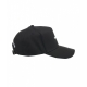 Cappello da baseball con logo nero