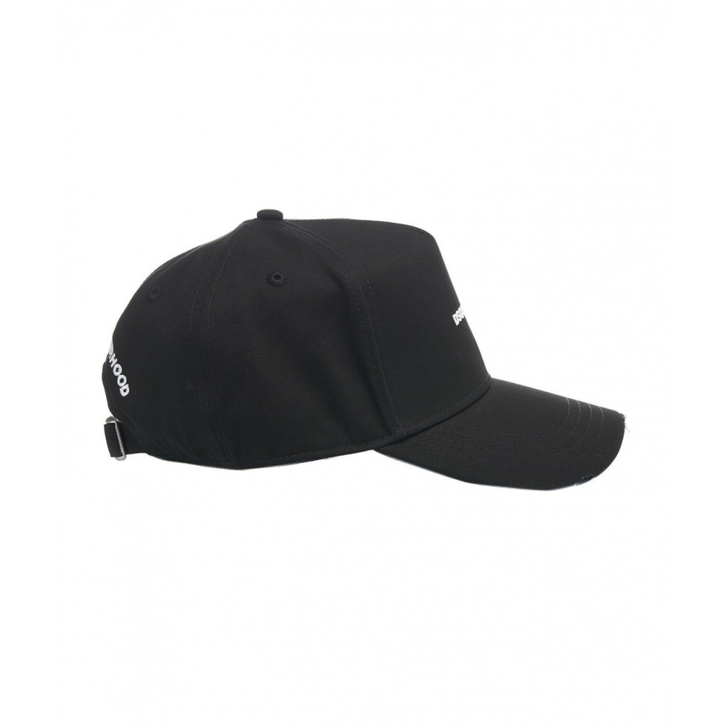 Cappello da baseball con logo nero