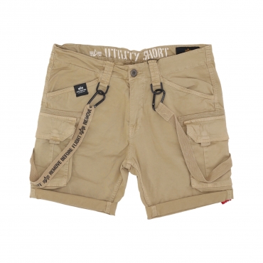 pantalone corto uomo utility short SAND