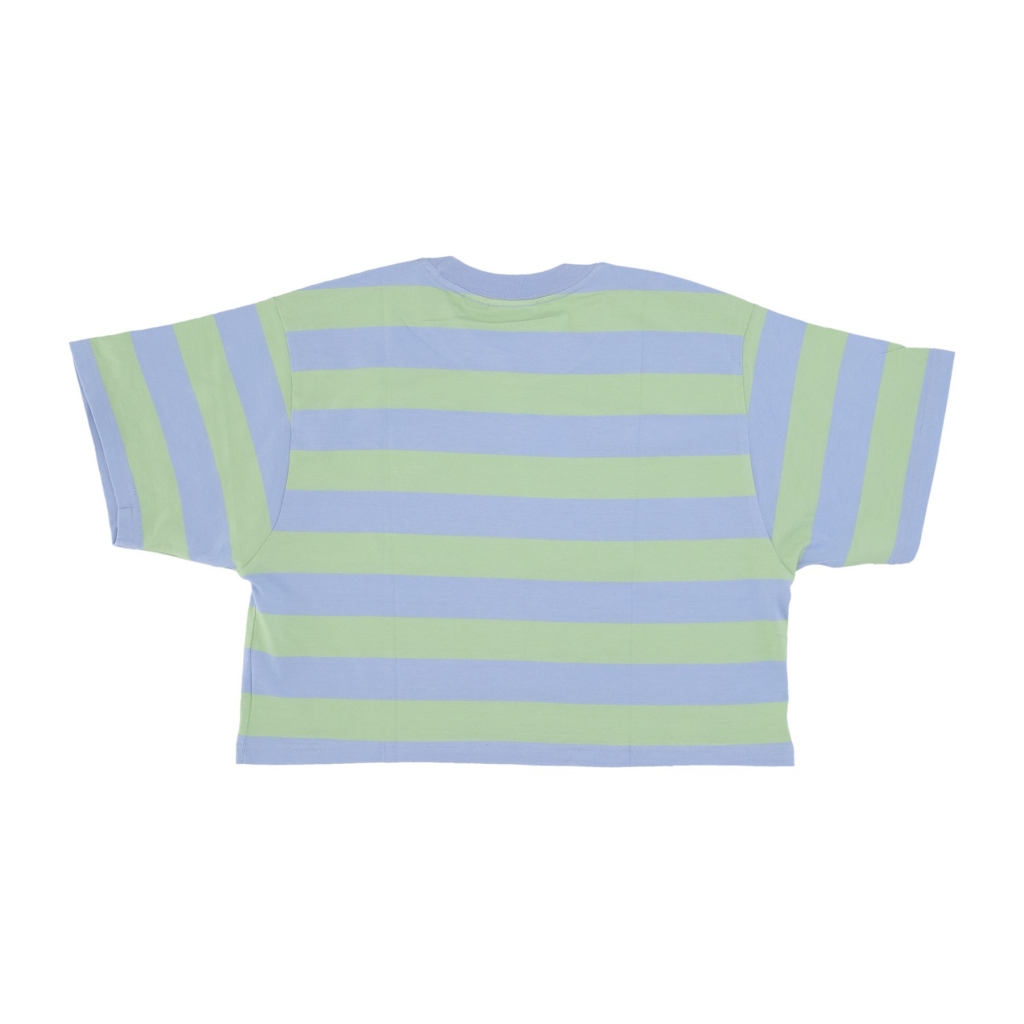 maglietta donna w adams stripe cropped tee HYDRANGEA MULTI