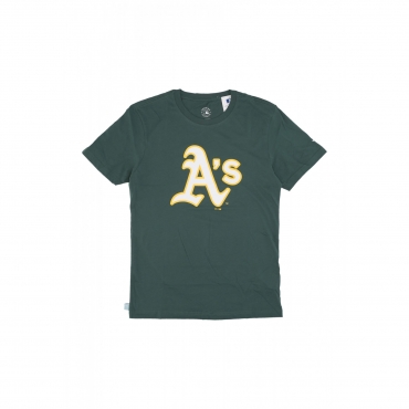 maglietta uomo mlb primary logo graphic tee oakath DARK GREEN