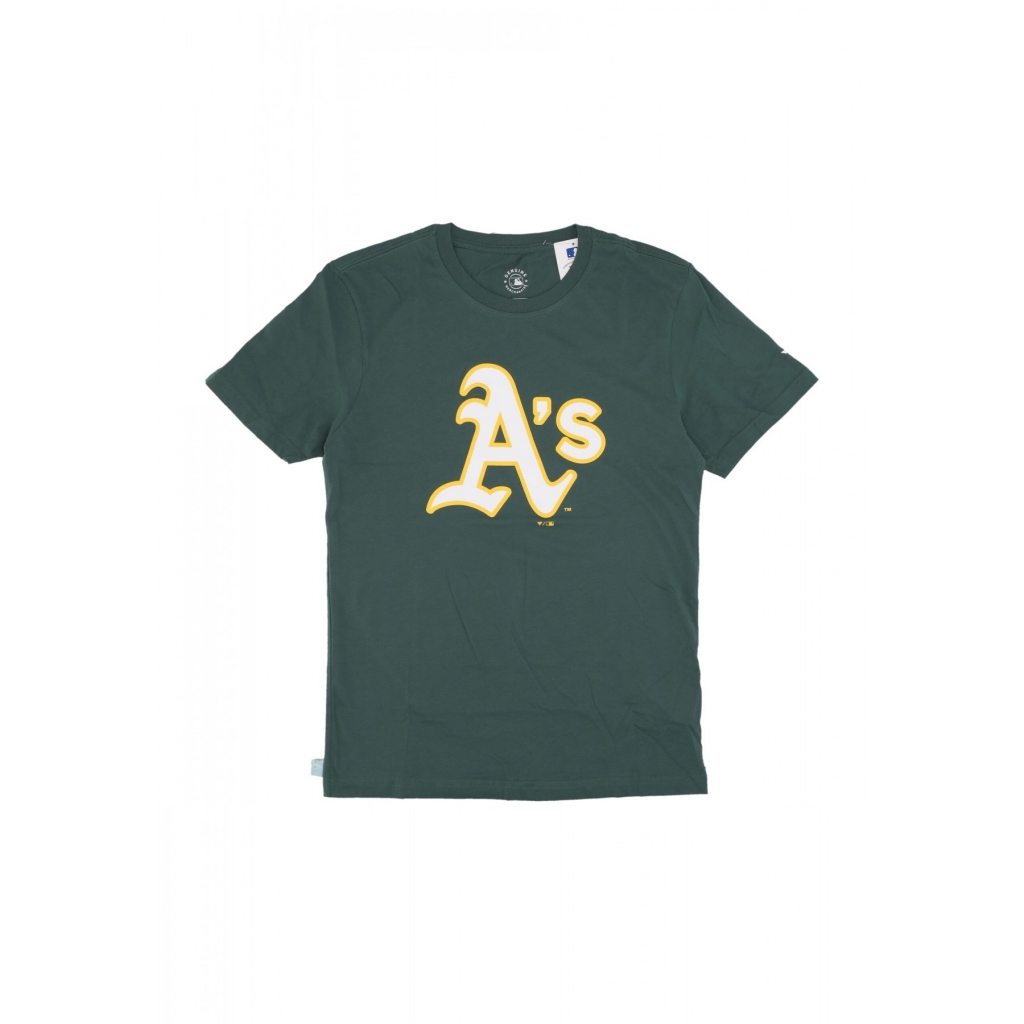 maglietta uomo mlb primary logo graphic tee oakath DARK GREEN