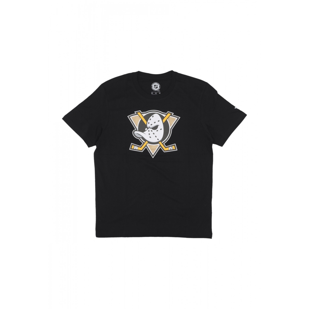 maglietta uomo nhl primary logo graphic tee anaduc BLACK