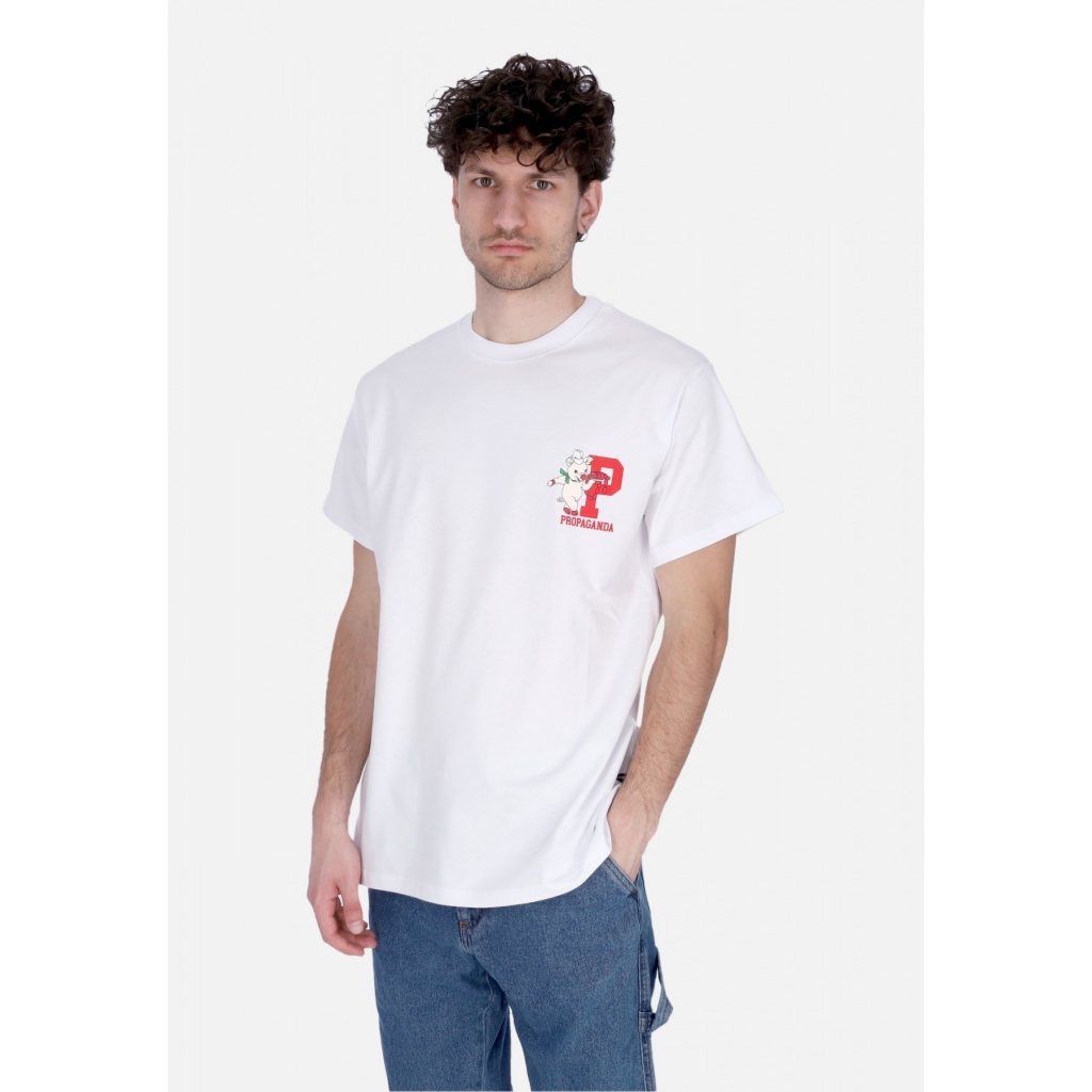 maglietta uomo butcher tee WHITE