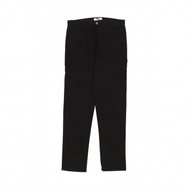 pantalone lungo uomo ripstop carpenter pant BLACK