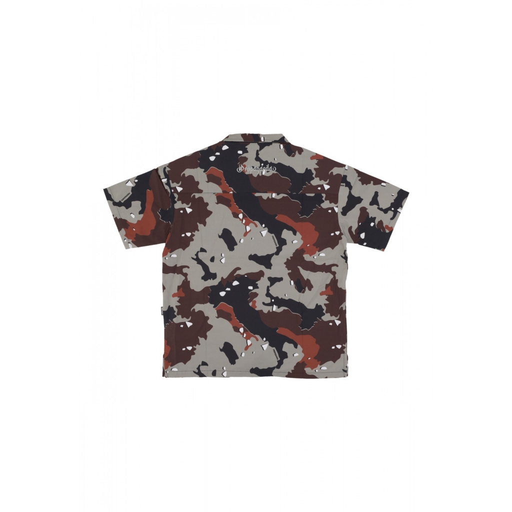 camicia manica corta uomo desert commando shirt CAMO