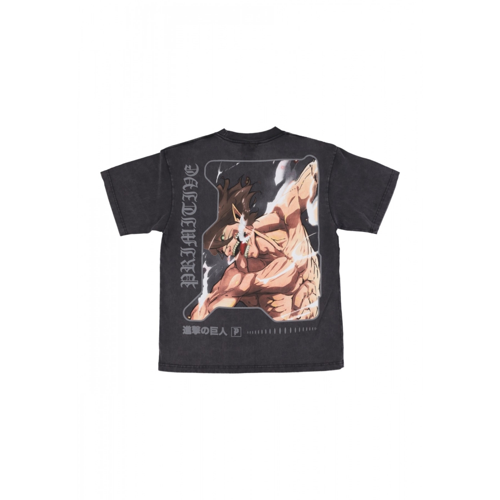 maglietta uomo future memory hw tee x attack on titan BLACK